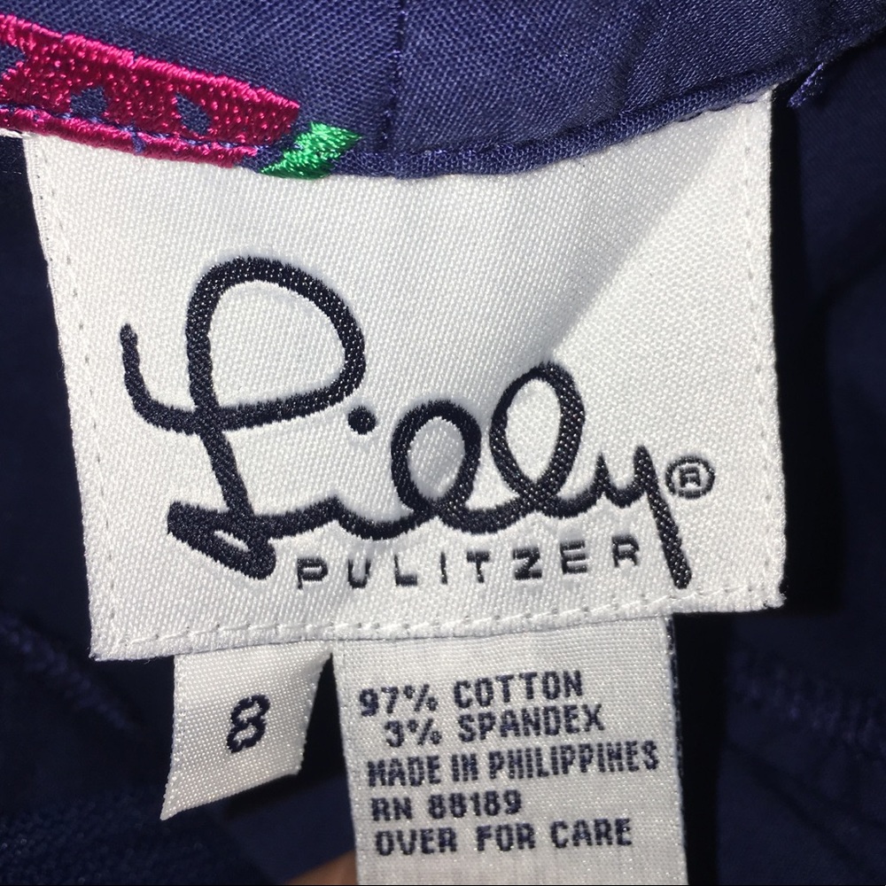 Lilly Pulitzer Watermelon Capri Length Slacks